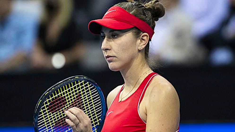 Belinda Bencic ferma a causa del coronavirus.
