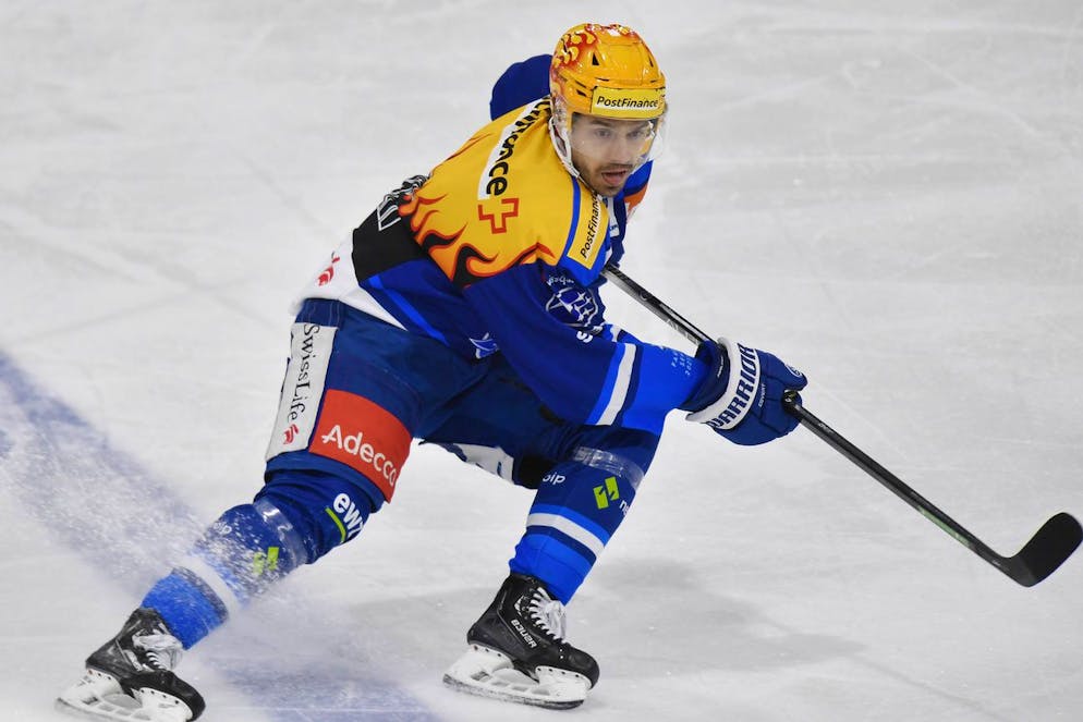Il topscorer del ZSC Denis Malgin