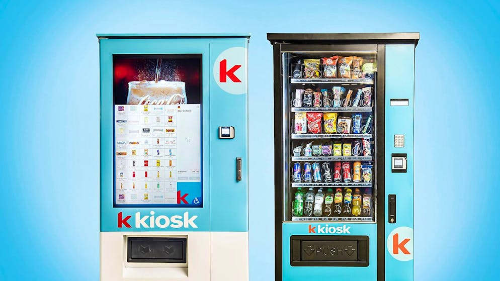 Un des neuf premiers distributeurs que Valora va installer.