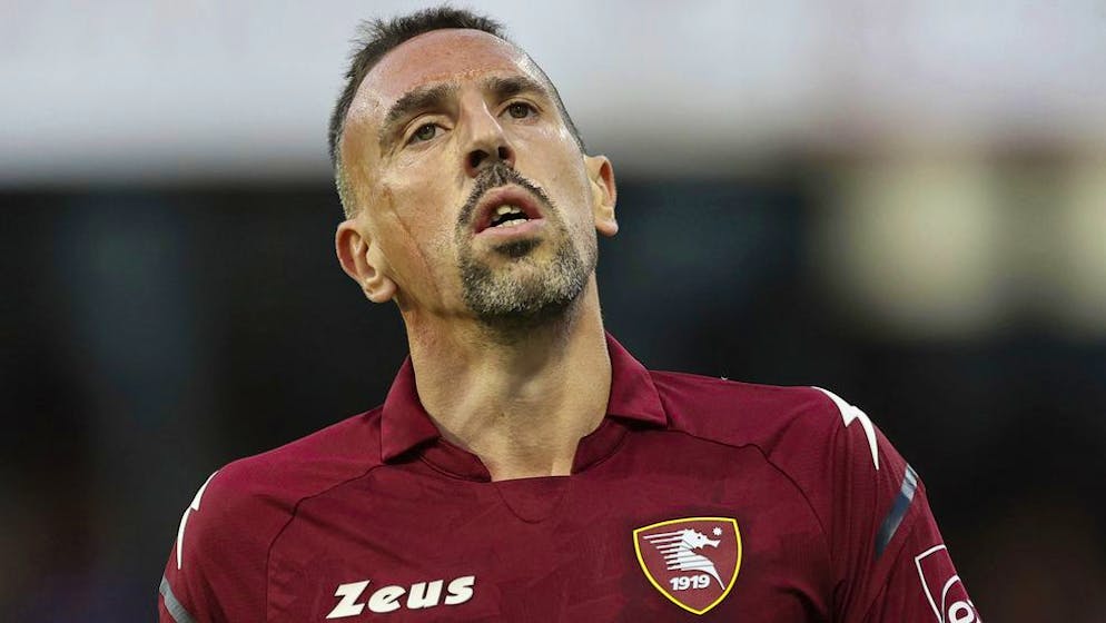 Franck Ribéry et la Salernitana occupent la dernière place au classement de la Serie A.