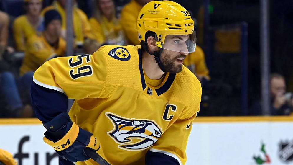 Roman Josi ne rejouera que mardi avec Nashville.