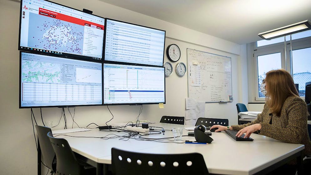 I terremoti vengono sorvegliati e analizzati dalle squadre del Servizio Sismico Svizzero (SED) del Politecnico federale di Zurigo (ETH). (immagine d'archivio)