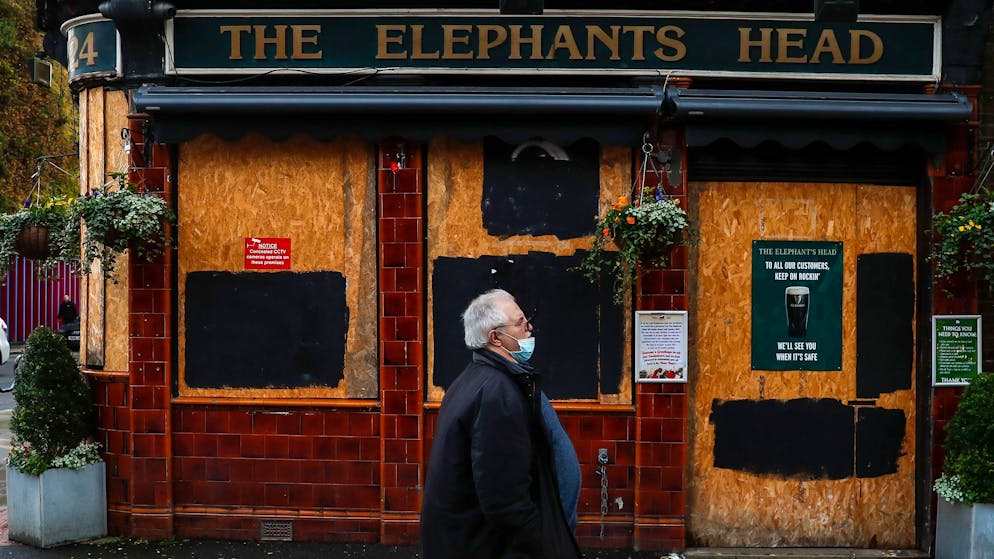Corona-Pandemie und Brexit: Die britischen Pubs haben zu kämpfen.