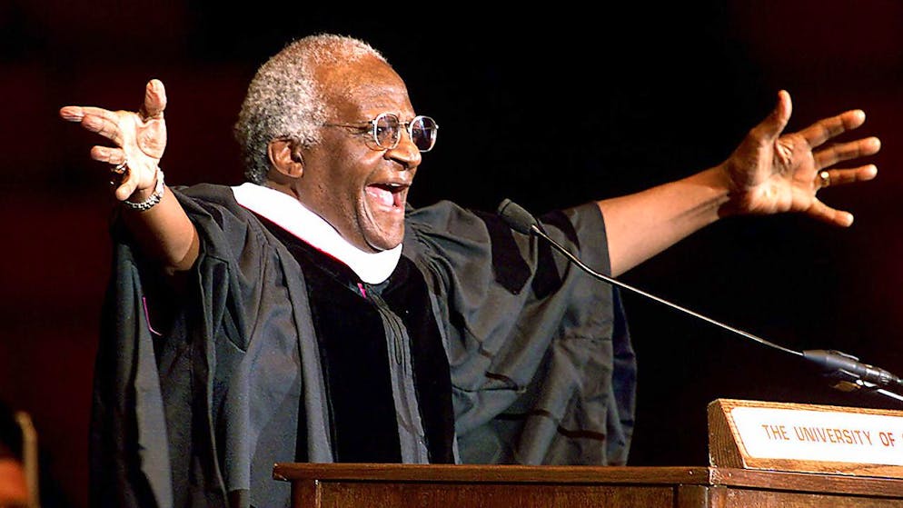 Mgr Desmond Tutu, l'une des grandes figures de la lutte contre l'apartheid (archives).