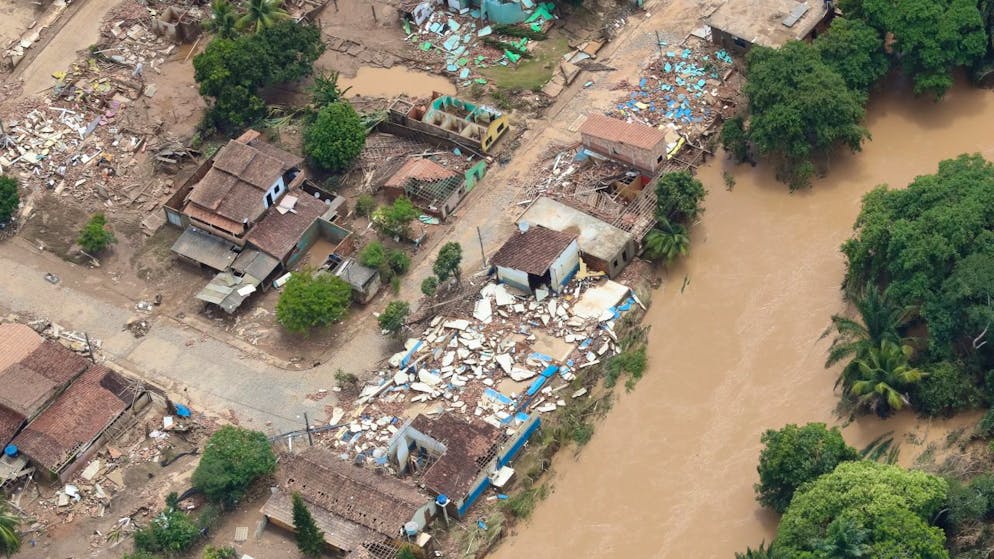 Piogge torrenziali si sono abbattute sullo Stato brasiliano di Bahia.