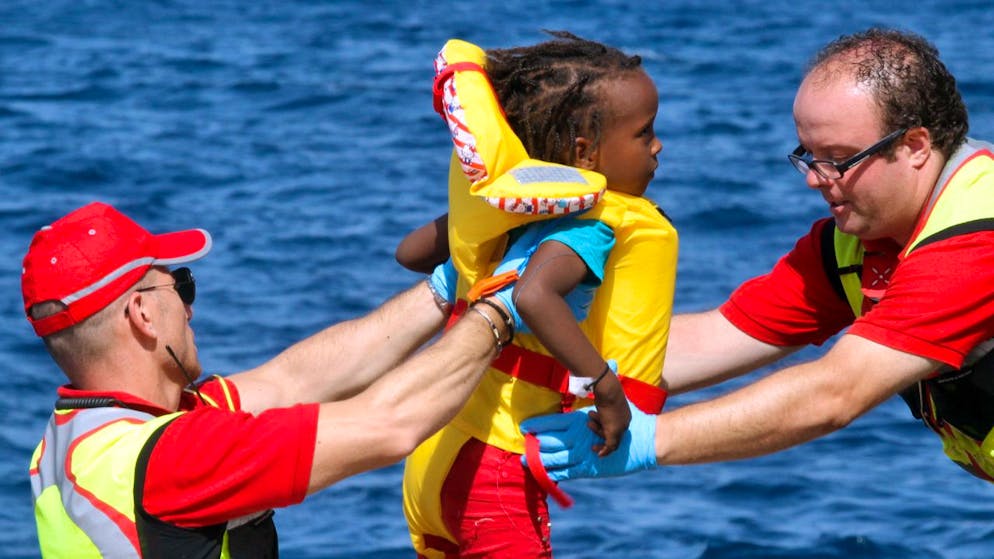 La Guardia Costiera italiana ha tratto in salvo 27 migranti al largo della Calabria. (immagine d'archivio)