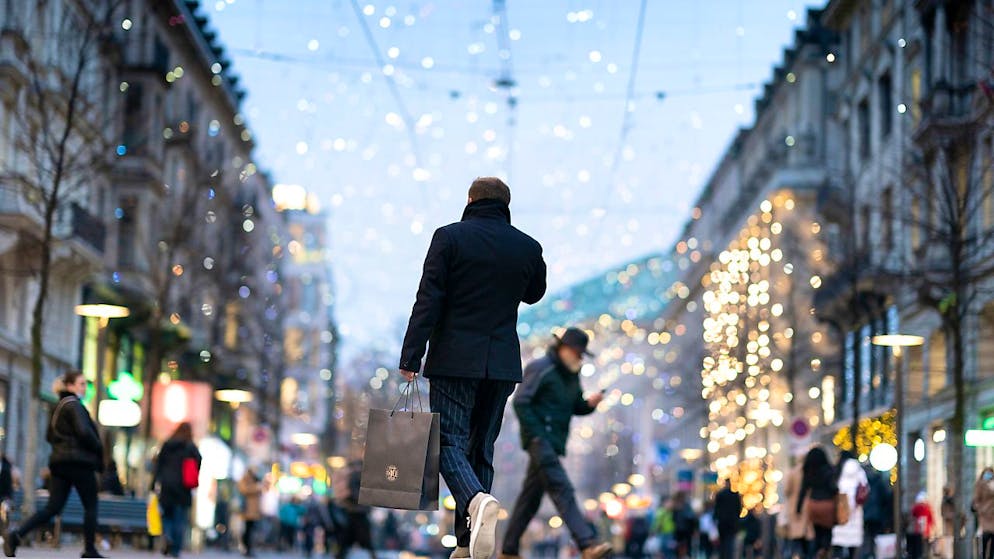 La fréquentation des magasins a repris des couleurs pendant la période des fêtes (archives).