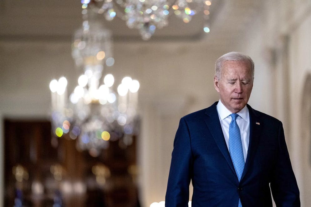 Le retrait d'Afghanistan a largement contribué à faire baisser la cote de popularité du président américain Joe Biden.