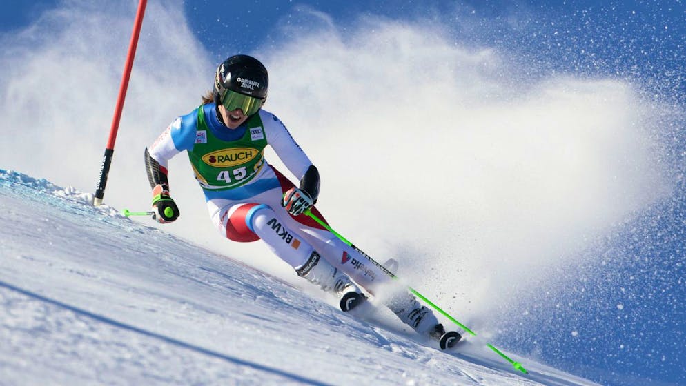 Camille Rast a réussi une belle première manche à Lienz.