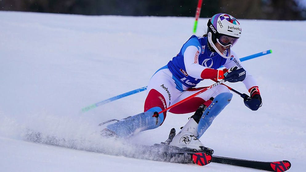 Michelle Gisin a signé le 2e temps de la 1re manche du slalom de Lienz