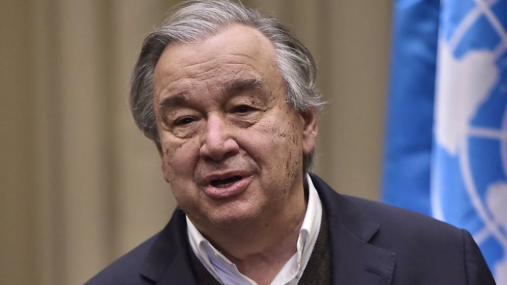 Il segretario generale dell'Onu, Antonio Guterres.