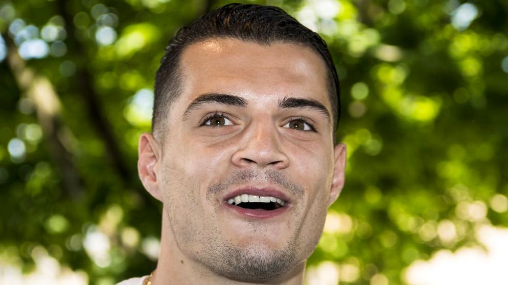 Granit Xhaka croque la vie londonienne à pleines dents.