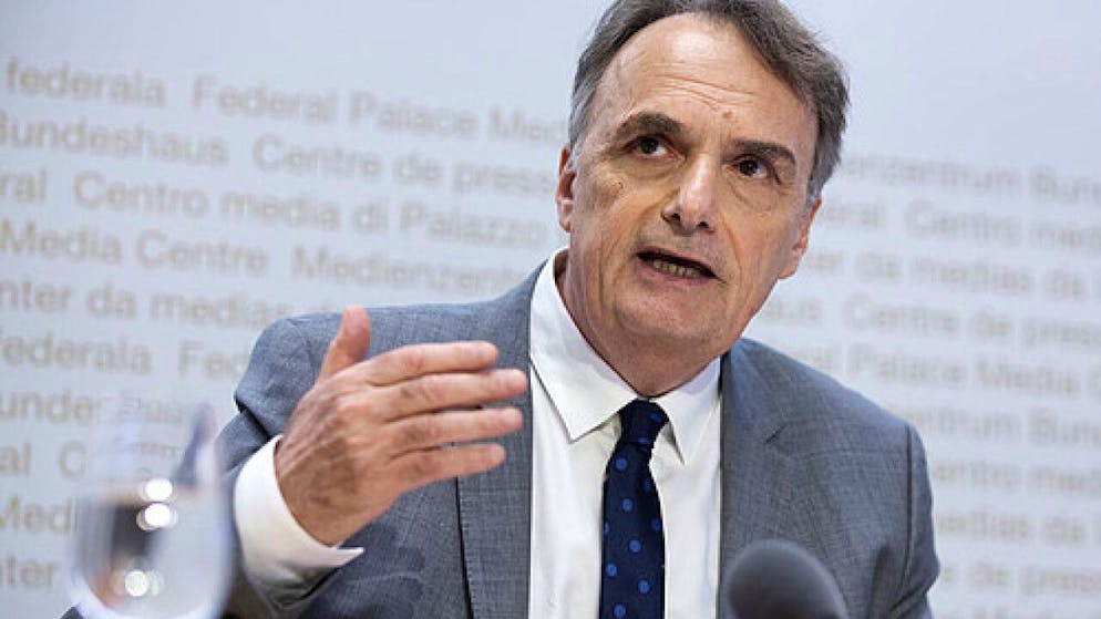 Le chef sortant du Secrétariat d'Etat aux migrations (SEM) Mario Gattiker s'attend dans le meilleur des cas à une légère hausse du nombre de demandes d'asile l'an prochain (archives).