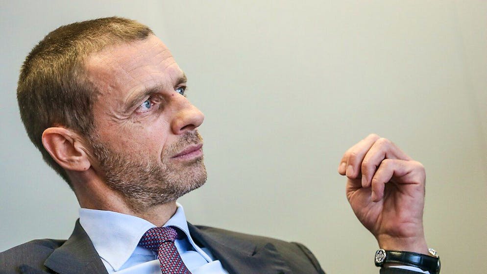 Il presidente dell'UEFA, Alexander Ceferin.