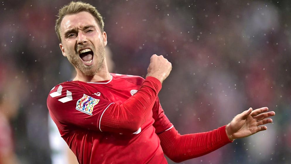 Christian Eriksen se maintient en forme au Tessin.