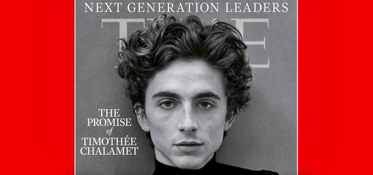 Luckily, Timothée Chalamet is always and everywhere