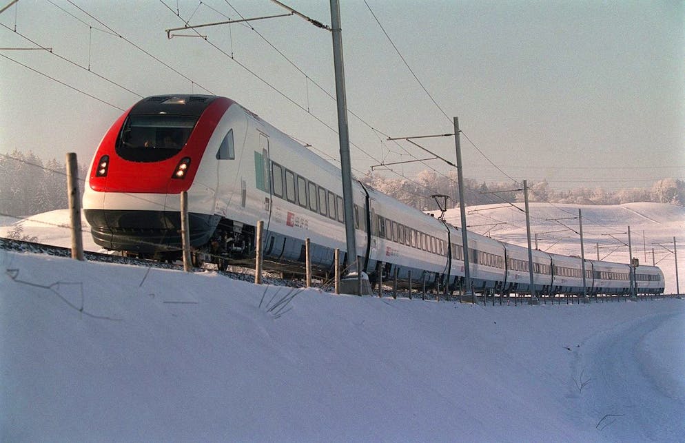 À 14h45, les CFF ont annoncé la fin des perturbations et les trains ont circulé à nouveau normalement entre Gossau et Sulgen. (image d'illustration)