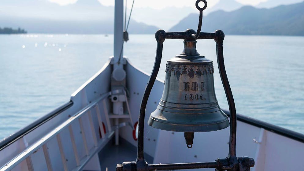 Das Dampfschiff "Uri" unterwegs von Luzern nach Brunnen SZ: Die Schifffahrtsgesellschaft beantragt bei Bund und Kantonen den Erlass einer Schuld in der Höhe von 6 Millionen Franken. (Archivaufnahme)