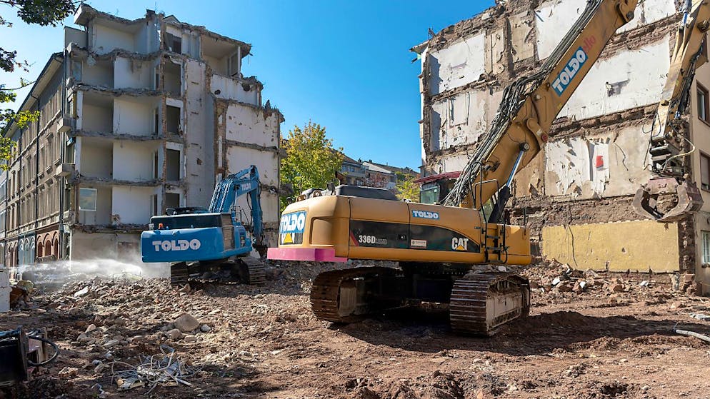 Der Wohnungsbau läuft in Basel-Stadt weiterhin auf Hochtouren.