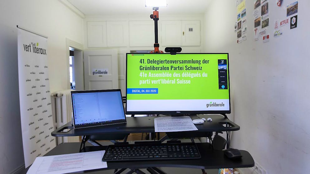 Die Grünliberalen Graubünden haben bei der Abstimmung zum E-ID-Gesetz die Stimmfreigabe an einer virtuellen Mitgliederversammlung beschlossen. (Symbolbild)