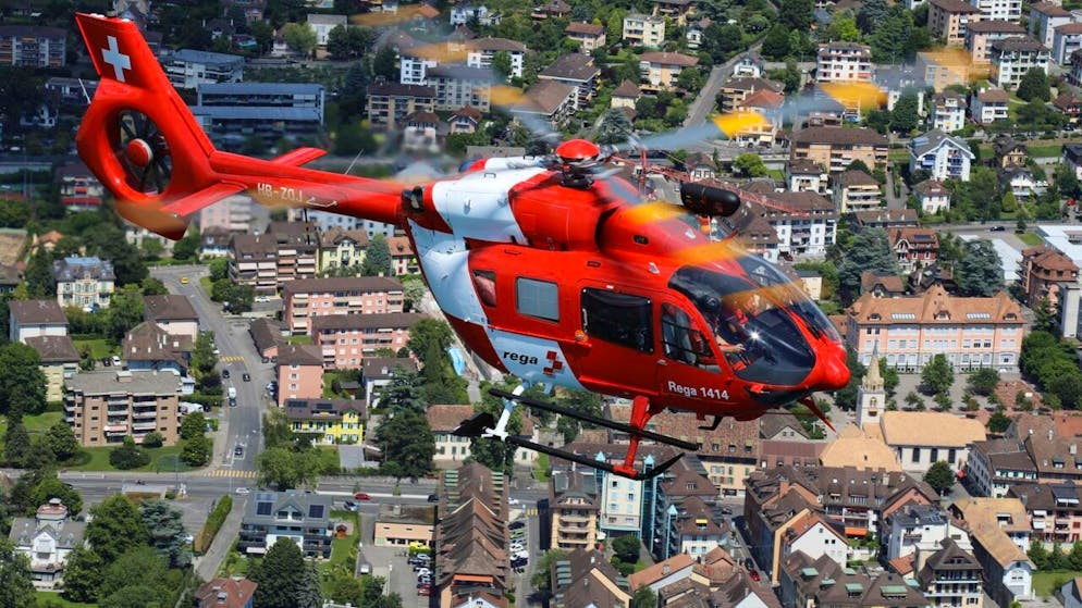 Die Helikopter-Crews der Rega waren im vergangenen Jahr so oft ein Einsatz wie noch nie.
