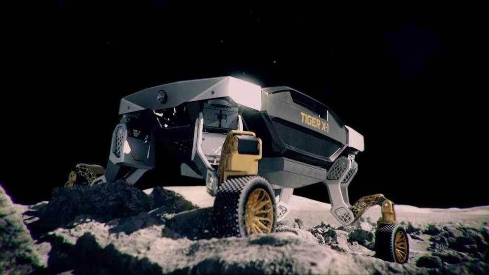 Auch auf dem Mond soll Tiger eingesetzt werden können.