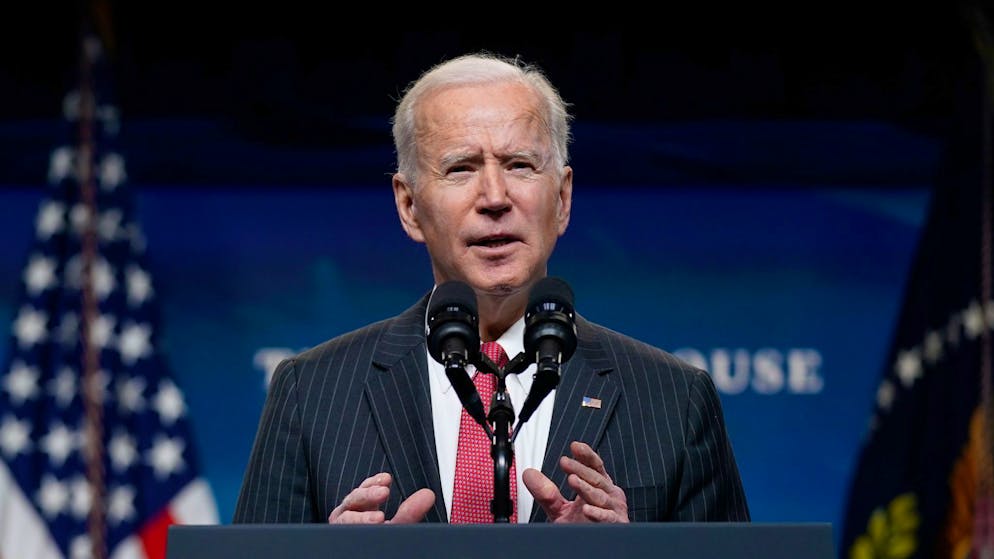 US-Präsident Joe Biden: «Das Militär muss die Macht, die es an sich gerissen hat, abgeben.»