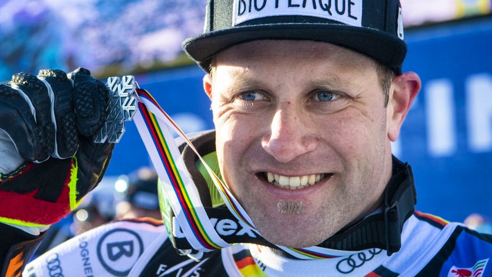 Romed Baumann überraschte mit dem Gewinn der Silbermedaille