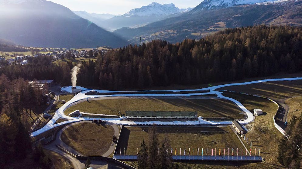 Die Biathlon-Anlage in Lenzerheide wird ab 2023 zum Schauplatz von Weltcup-Wettkämpfen.
