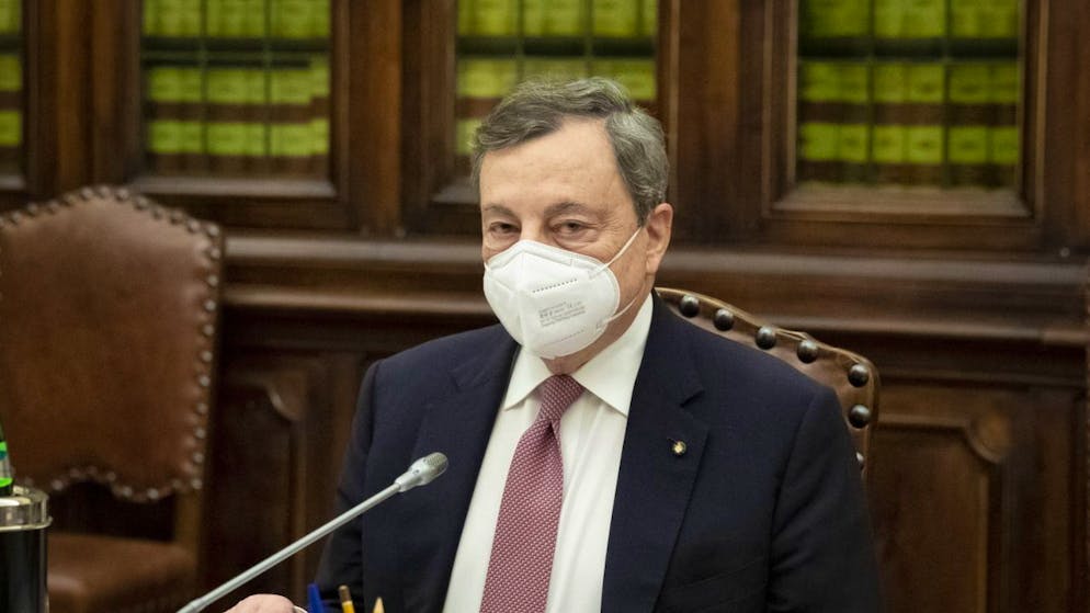 Il premier incaricato Mario Draghi
