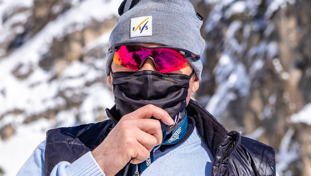 Erklärt die Anpassungen auf der WM-Abfahrtstrecke in Cortina: Renndirektor Markus Waldner.