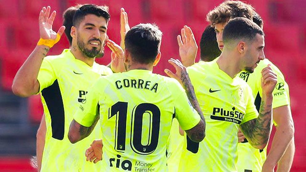 Nicht Real, nicht Barça: Atlético Madrid ist in der spanischen Liga derzeit das Mass der Dinge.