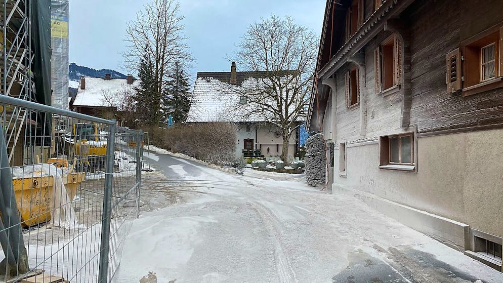 La singolare "nevicata".