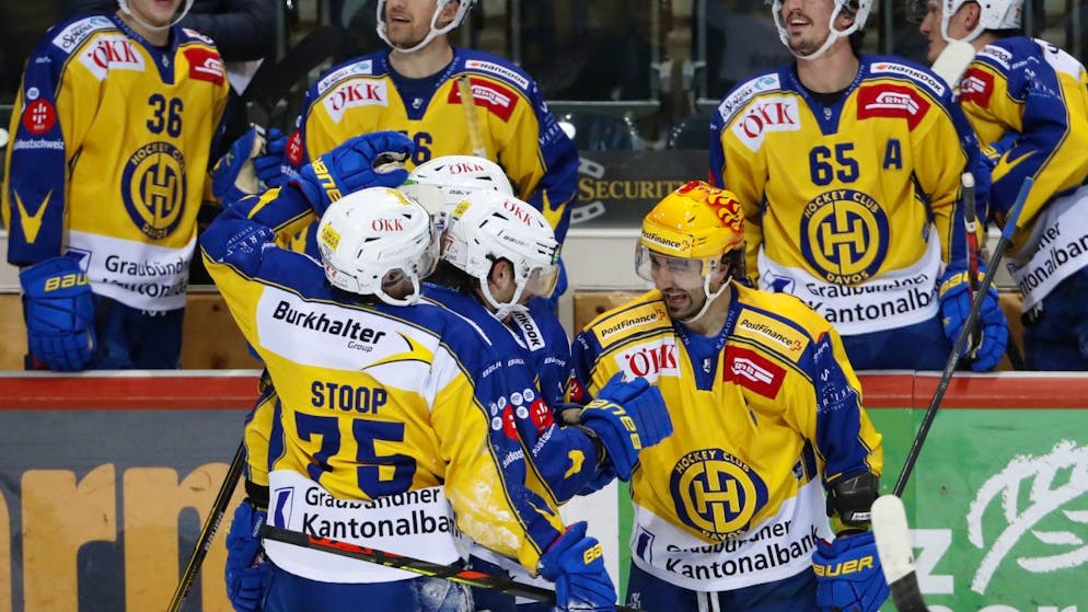 Lachende Gesichter beim HC Davos