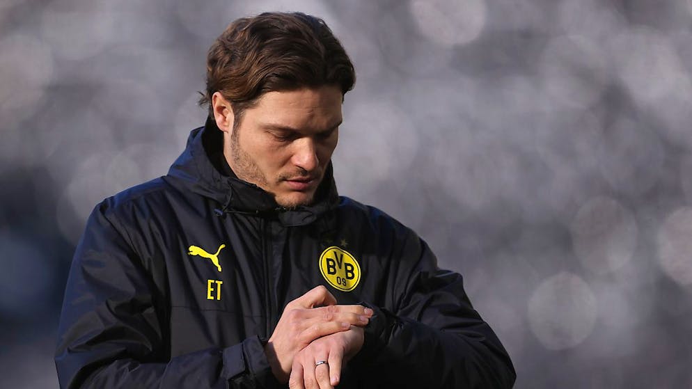 Für Cheftrainer Edin Terzic läuft die Zeit bei Borussia Dortmund schon bald ab.