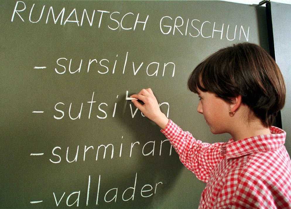 La première «Emna Rumantscha» vient compléter les «Journées du plurilinguisme», la «Settimana della lingua italiana nel mondo» et la «Semaine de la langue française et de la francophonie».. (archives)