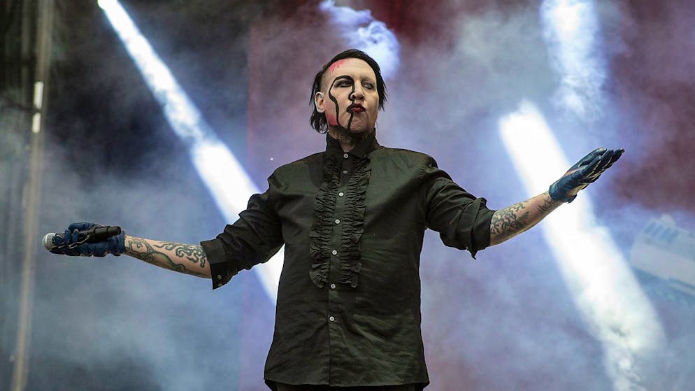 Nach Missbrauchsvorwürfen trennt sich die Plattenfirma Loma Vista vom amerikanischen Schock-Rocker Marilyn Manson. (Archivbild)
