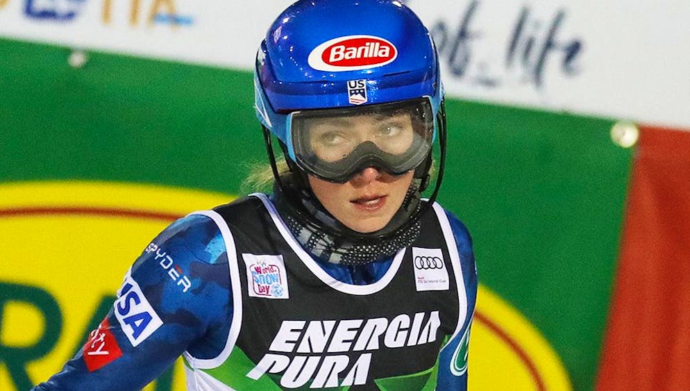 Mikaela Shiffrin geht im Slalom und im Super-G als Titelverteidigerin an den Start.