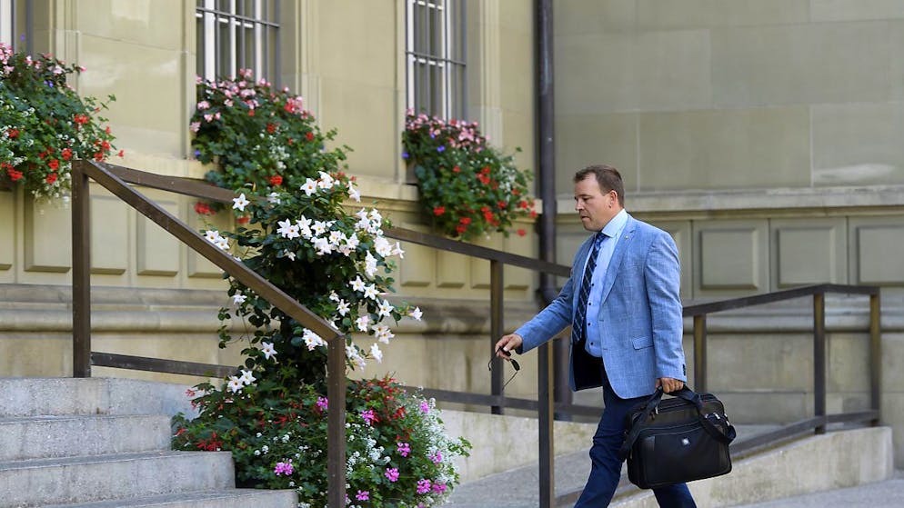 Der Urner Gesundheitsdirektor Christian Arnold im August 2020 in Bern. (Archivbild)