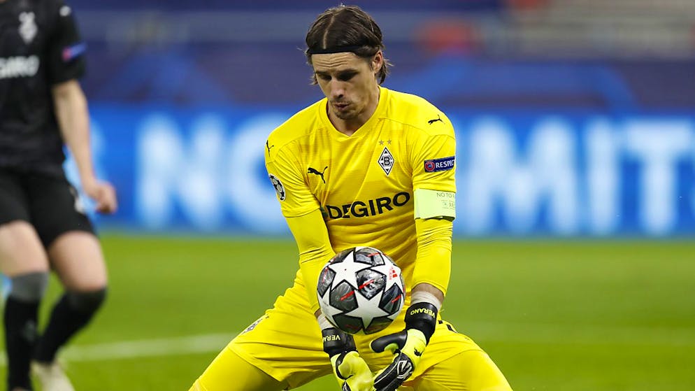 Gladbachs Torhüter Yann Sommer war bei den beiden Gegentoren machtlos