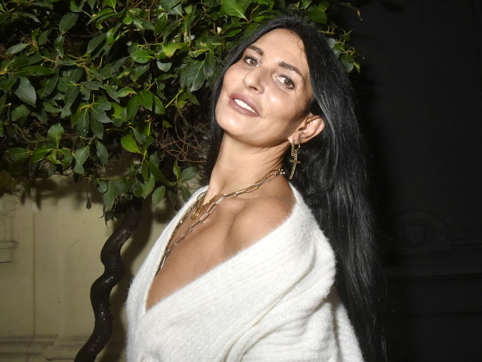 PARIS, FRANCE - OCTOBER 20: Sylvie Ortega Munos attends 'Asia Now' Paris Asian Art Fair Paris Preview At 9 Avenue Hoche on Octobre 20, 2020 in Paris, France. (Photo by Foc Kan/WireImage)