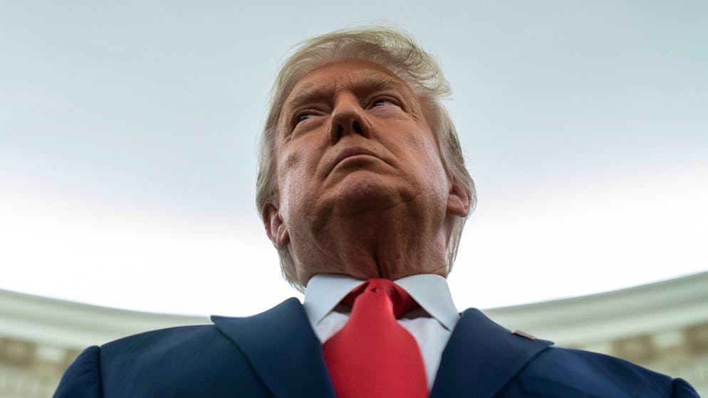 Ex-Präsident Donald Trump. Noch ist der Streit über den künftigen Kurs der US-Republikaner nicht entschieden.