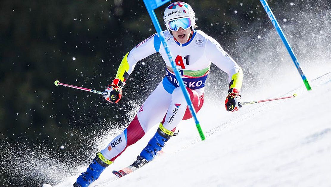 Odermatt Sixth after the first run – the world champion leads