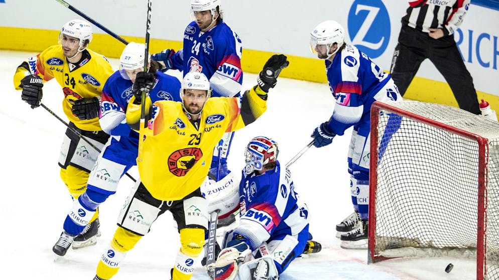 Hier ging der SC Bern durch Vincent Praplan 2:1 in Führung. Danach fanden die Lions nicht mehr ins Spiel zurück