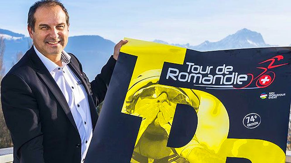Vor einem Jahr präsentierte der Direktor Richard Chassot die Strecke der Tour de Romandie in Aigle. Nach der Absage der Ausgabe 2020 lanciert er die Rundfahrt diesen Frühling mit der identischen Strecke neu.