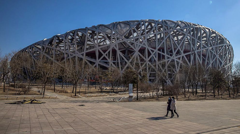 In einem Jahr werden im Vogelnest von Peking die Olympischen Winterspiele 2022 eröffnet.
