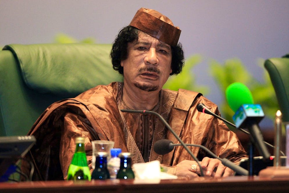 Muammar Gaddafi ha governato la Libia dal 1969 al 2011