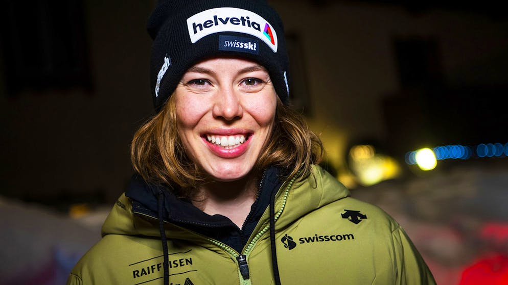 Michelle Gisin: Eine der grössten Schweizer Medaillen-Anwärterinnen in Cortina d'Ampezzo.