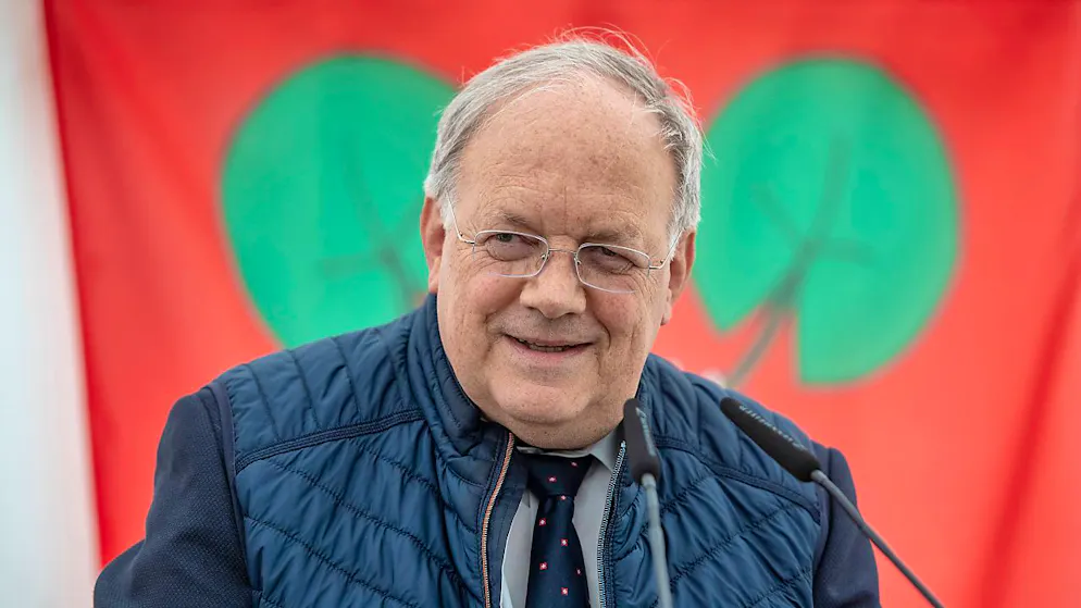 Altbundesrätinnen und Altbundesräte kämpfen um 13. AHV-Rente. ... und Johann Schneider-Ammann (FDP). 