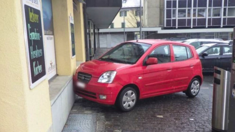 Der Lenker drückte aufs Gas statt auf die Bremse.